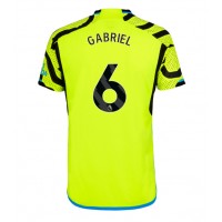 Arsenal Gabriel Magalhaes #6 Bortatröja 2023-24 Kortärmad